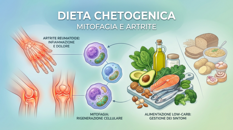 Dieta chetogenica e artrite reumatoide: uno studio esplora i possibili meccanismi di interazione.