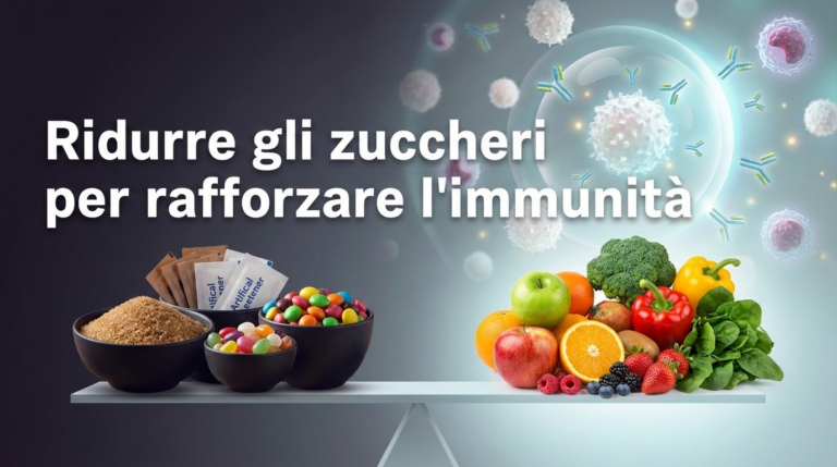Ridurre gli zuccheri per migliorare la risposta immunitaria: evidenze scientifiche e raccomandazioni