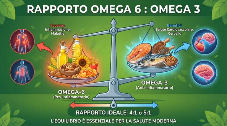 Il rapporto omega-6/omega-3: un elemento cruciale per la salute moderna