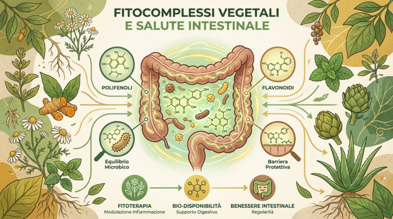 I fitocomplessi vegetali e il loro impatto sulla salute intestinale: evidenze scientifiche e applicazioni pratiche