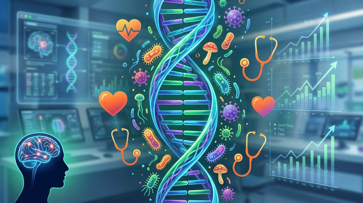 Genetica e Microbioma: Nuove Frontiere nella Prevenzione Personalizzata delle Malattie