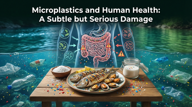 Microplastiche: rischi per la salute umana su nutrizione e microbiota intestinale