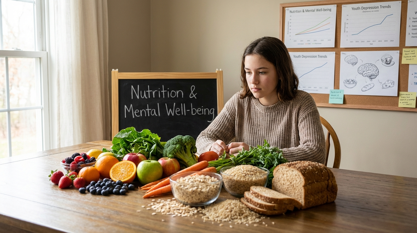 Dieta e salute mentale: il legame tra alimentazione e rischio di depressione negli adolescenti