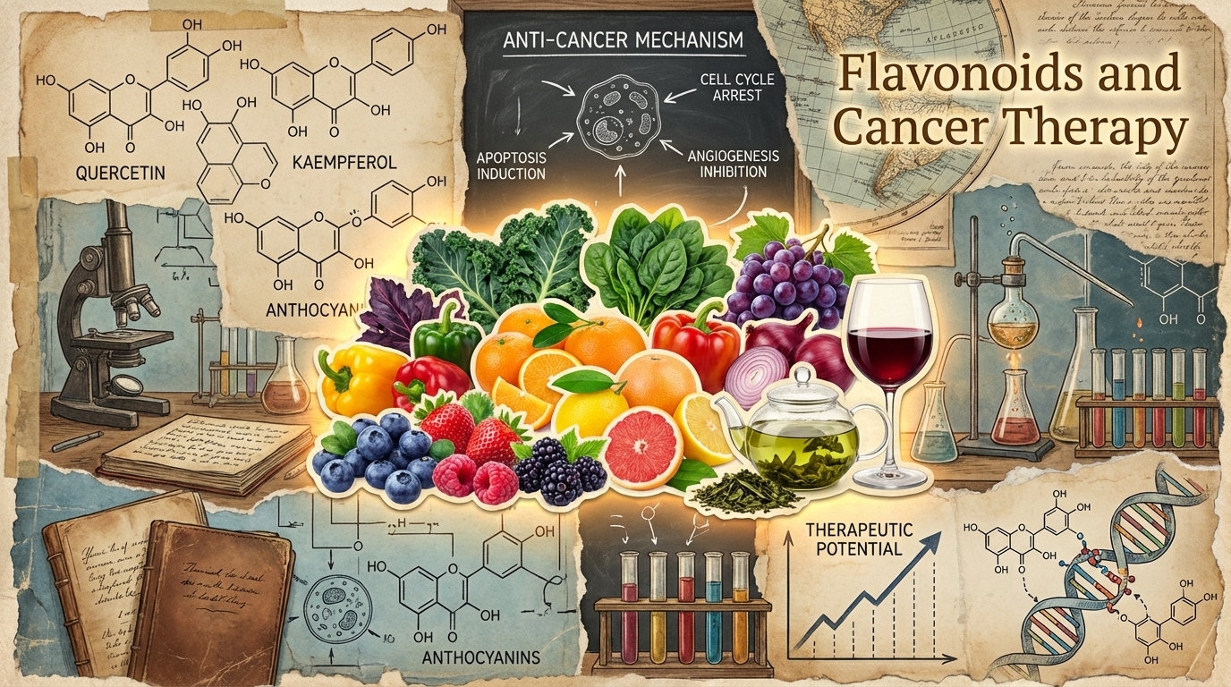 Flavonoidi: nuove prospettive nella terapia antitumorale e sinergia con i trattamenti oncologici