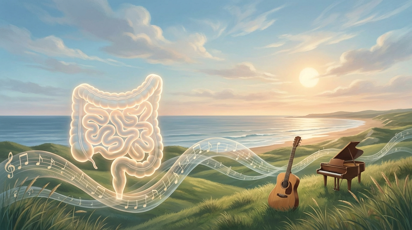 Musica e Suoni: Nuove Evidenze sul Loro Impatto sulla Digestione e il Benessere Intestinale