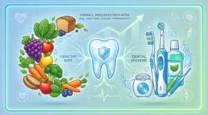 La salute orale come indicatore fondamentale per il benessere generale: il ruolo di dieta e igiene dentale nelle malattie sistemiche
