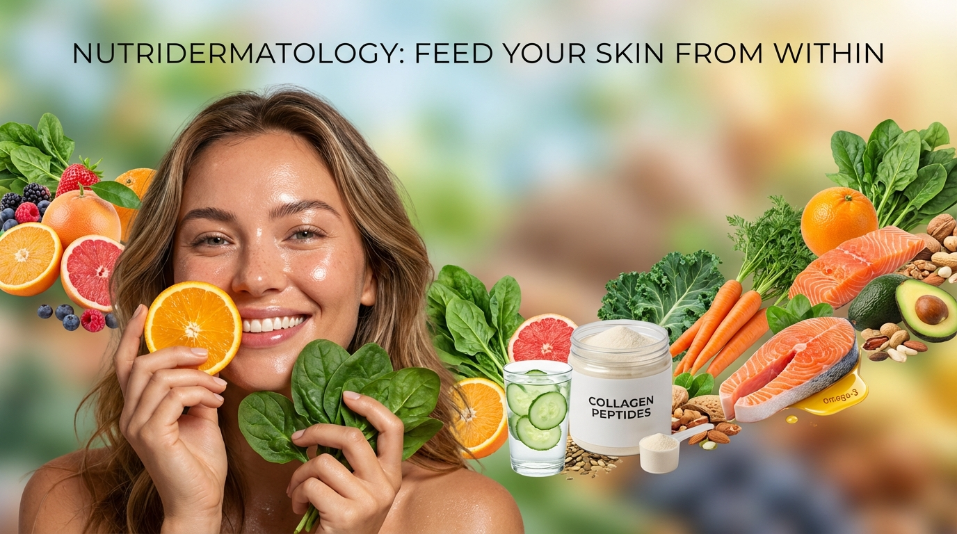 Nutri-Dermatologia: L'Impatto della Dieta sulla Salute della Pelle e sulle Patologie Dermatologiche