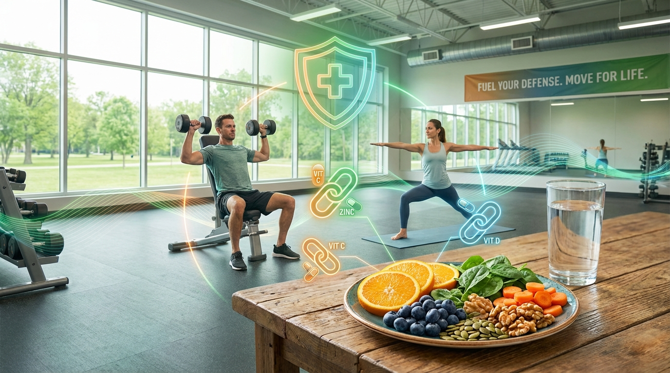 Alimentazione e attività fisica: chiave per ottimizzare la risposta immunitaria