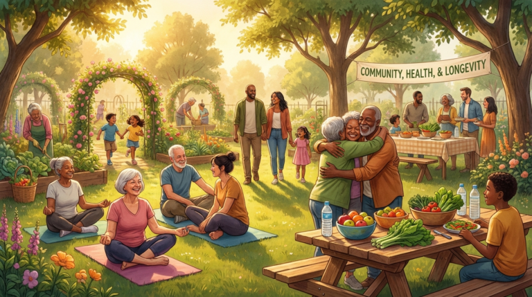 Il ruolo delle relazioni sociali e della comunità nella salute immunitaria e nella longevità