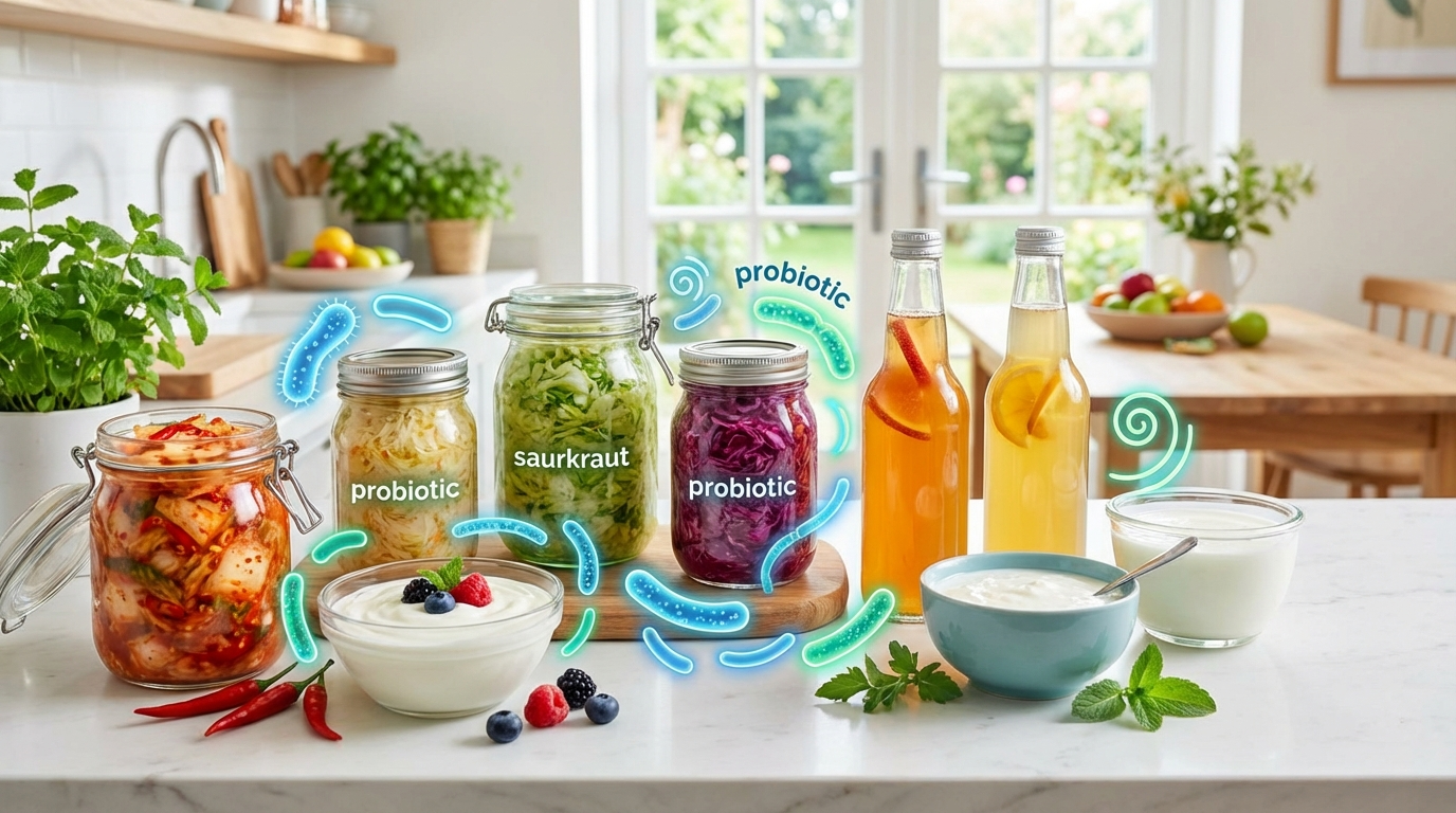 Aumenti nella produzione e consumo di alimenti fermentati: benefici per la salute e impatti sul microbioma