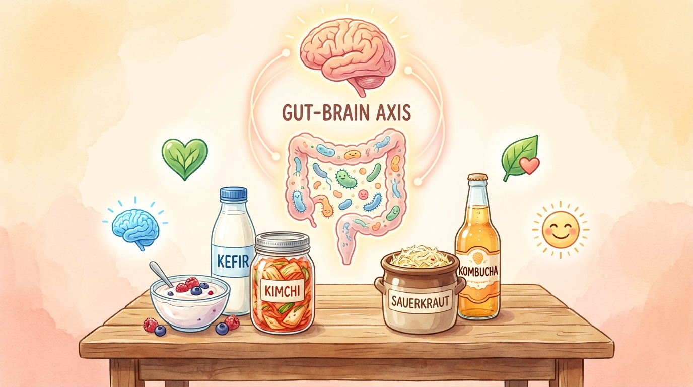 Alimenti fermentati: evidenze scientifiche collegano il loro consumo alla salute mentale