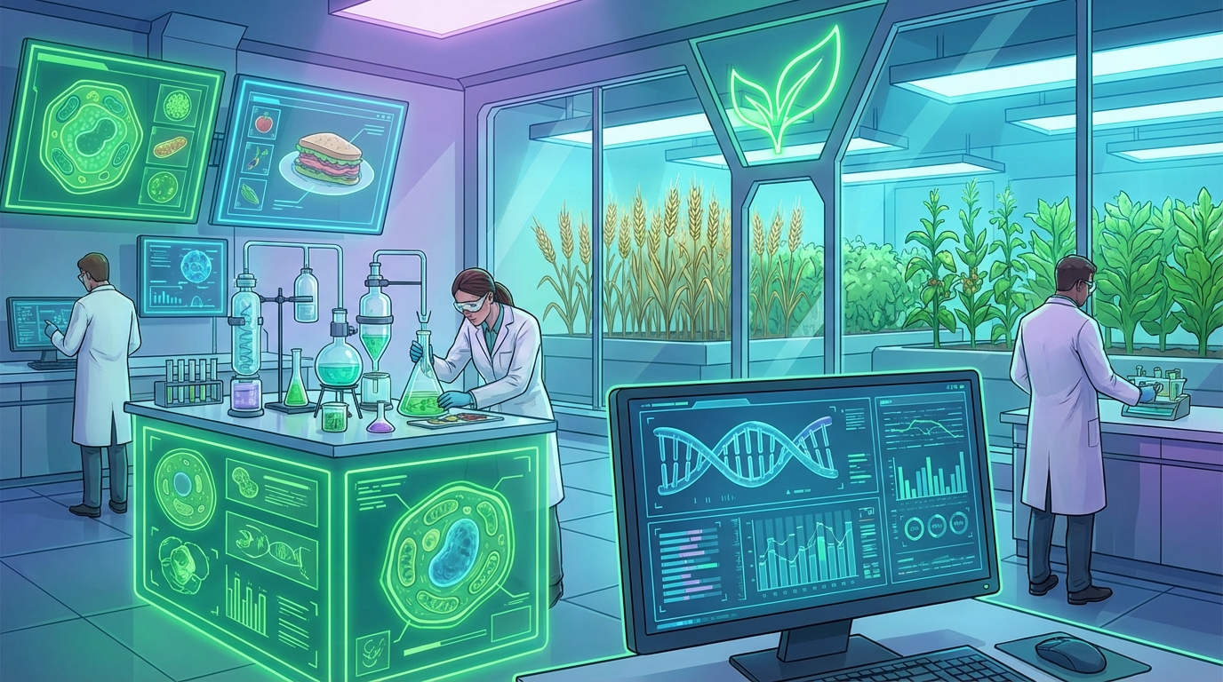 La biotecnologia alimentare: innovazioni per la nutrizione e la sostenibilità globale