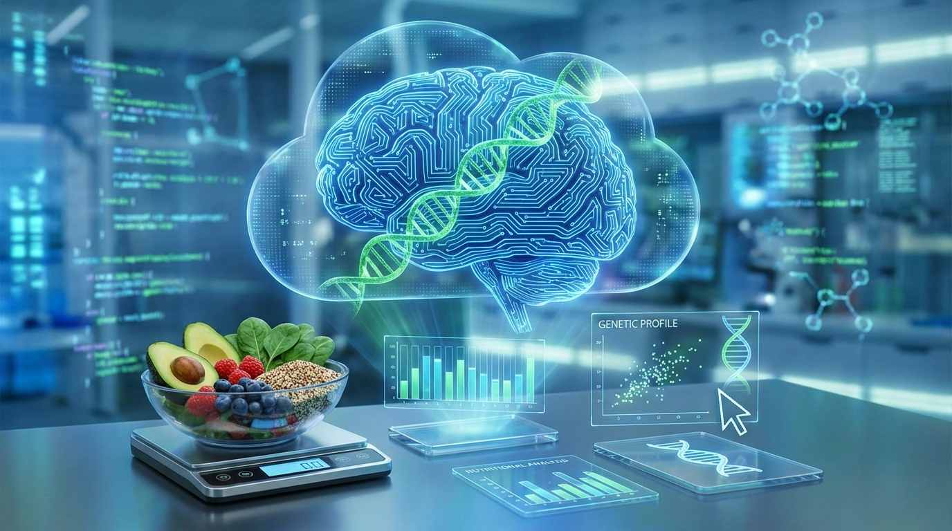 Il deep learning rivoluziona la genetica nutrizionale: verso diete personalizzate per migliorare la salute.