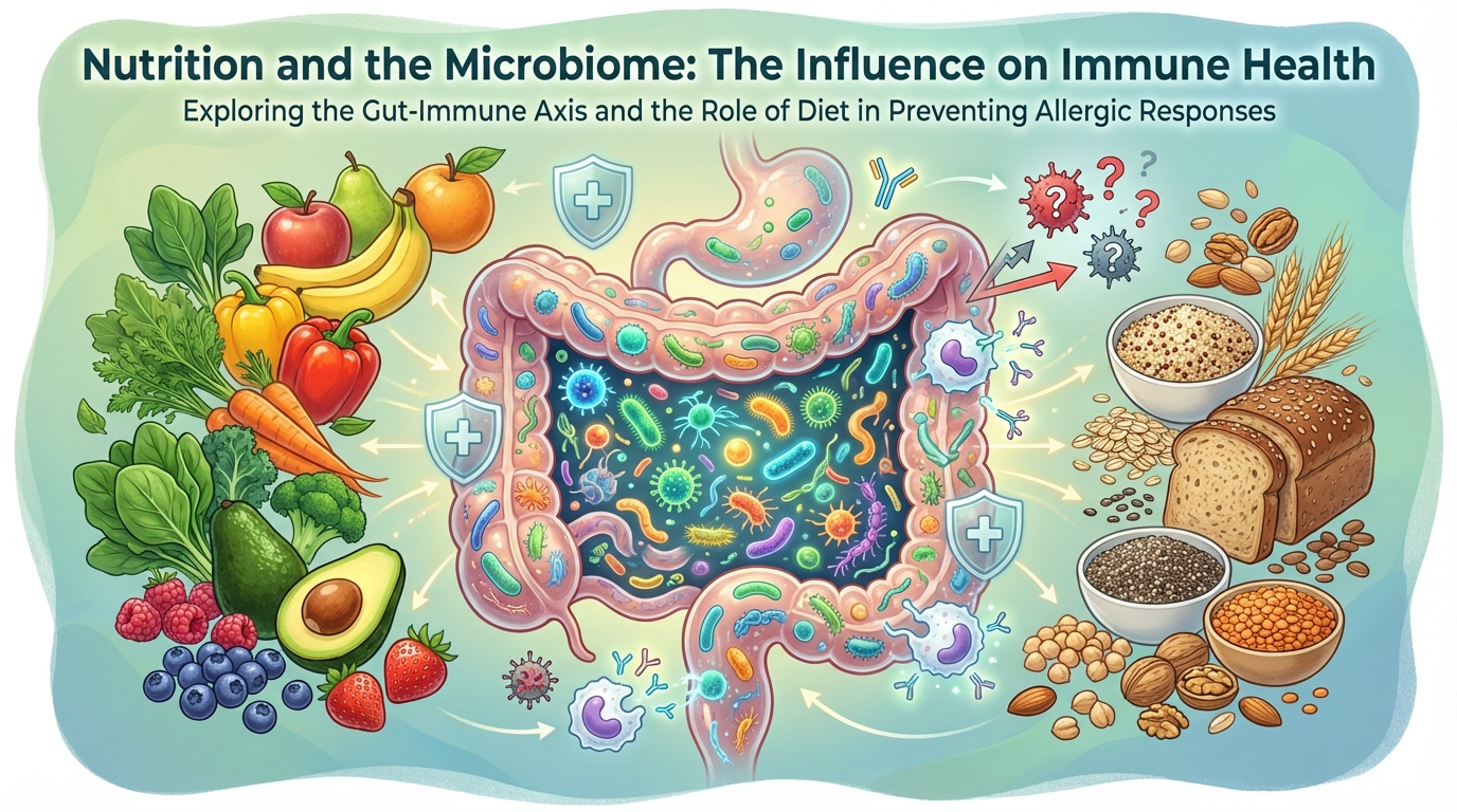 Influenza della Nutrizione sul Microbioma e Rischio di Allergie Alimentari: Nuove Evidenze Scientifiche