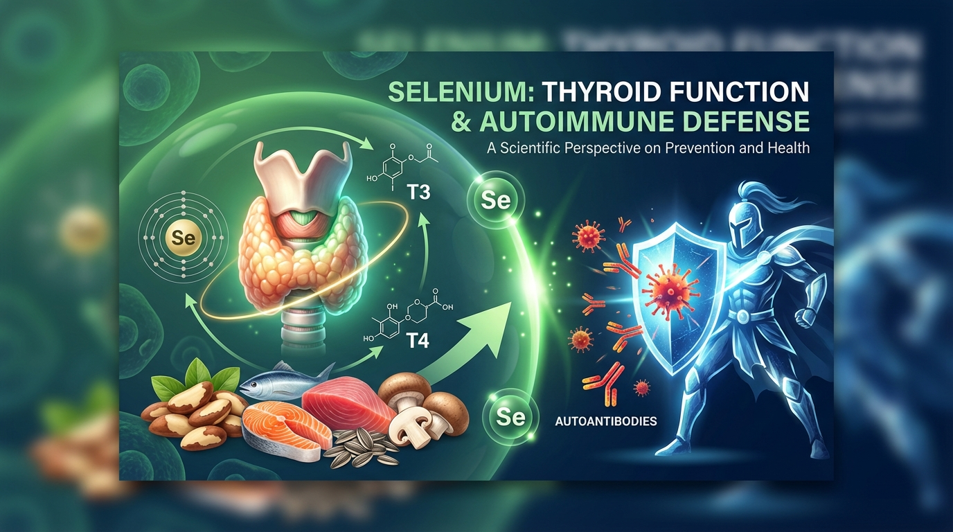 Il selenio: un nutriente chiave per la funzione tiroidea e la prevenzione delle malattie autoimmuni