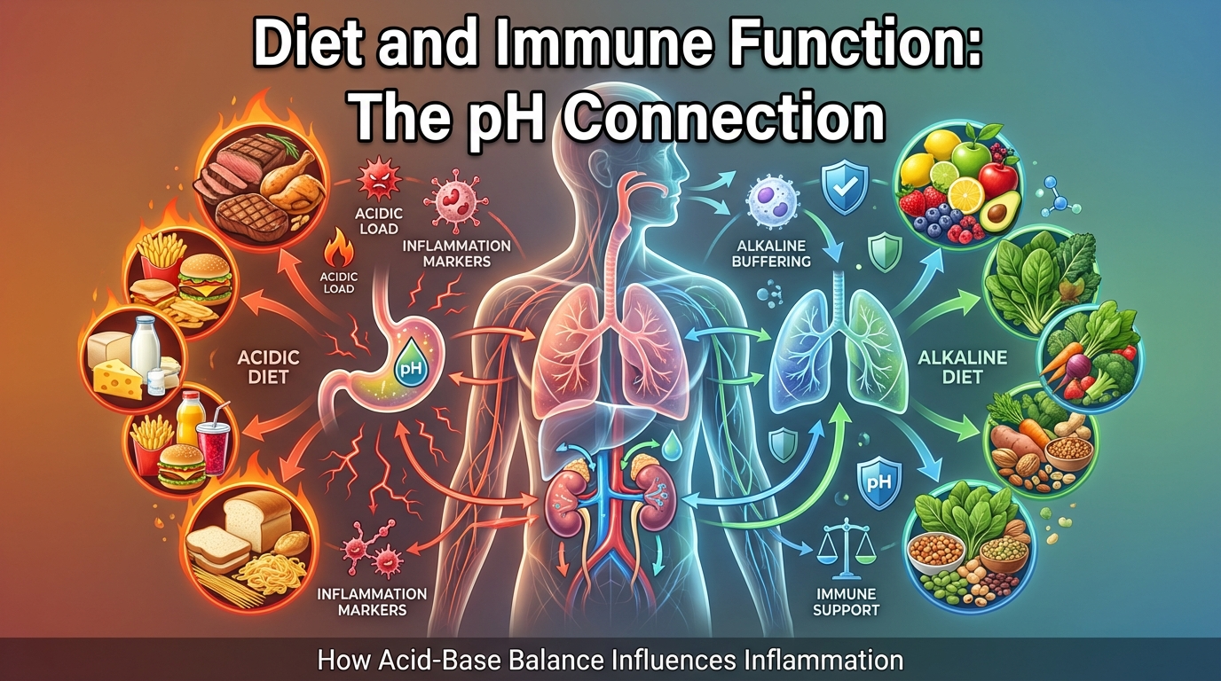 L'influenza della dieta sull'equilibrio acido-base e la sua importanza per la salute del sistema immunitario