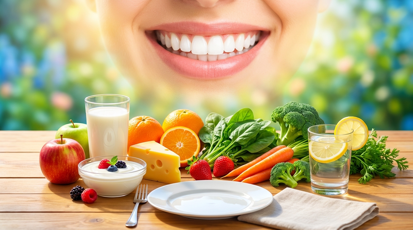 La dieta equilibrata come chiave per prevenire carie e malattie gengivali