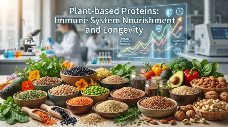 Le proteine vegetali migliorano la risposta immunitaria e promuovono la longevità, secondo evidenze scientifiche.