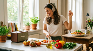 La musica come alleato nella preparazione dei pasti: come influisce su scelte alimentari e piacere di mangiare