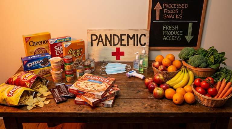 La pandemia da COVID-19 ha trasformato i modelli di consumo alimentare e aggravato la sicurezza alimentare con gravi implicazioni per la salute globale a lungo termine