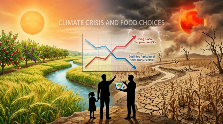 L'impatto della crisi climatica sulle scelte alimentari e la salute pubblica globale