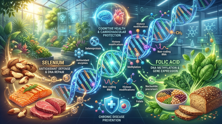 Selenio e Acido Folico: Come Questi Micronutrienti Influenzano l'Epigenoma e Prevenzione delle Malattie Croniche