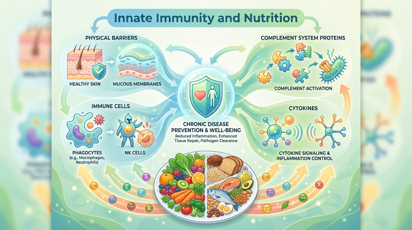 L'importanza dell'immunità innata e della nutrizione nella prevenzione delle malattie croniche