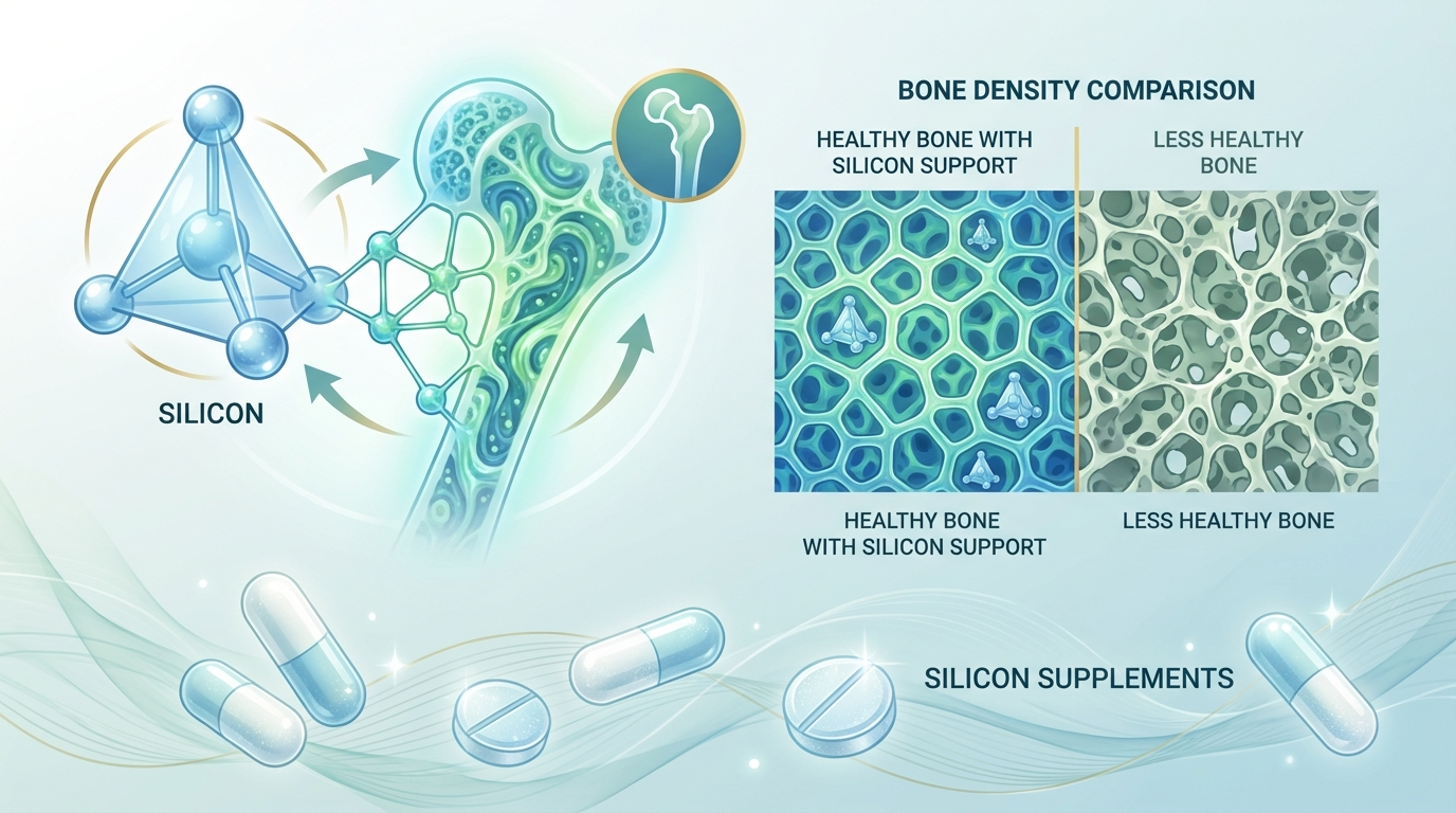Il silicio e il suo potenziale ruolo nella prevenzione dell'osteoporosi: evidenze scientifiche e limiti degli integratori