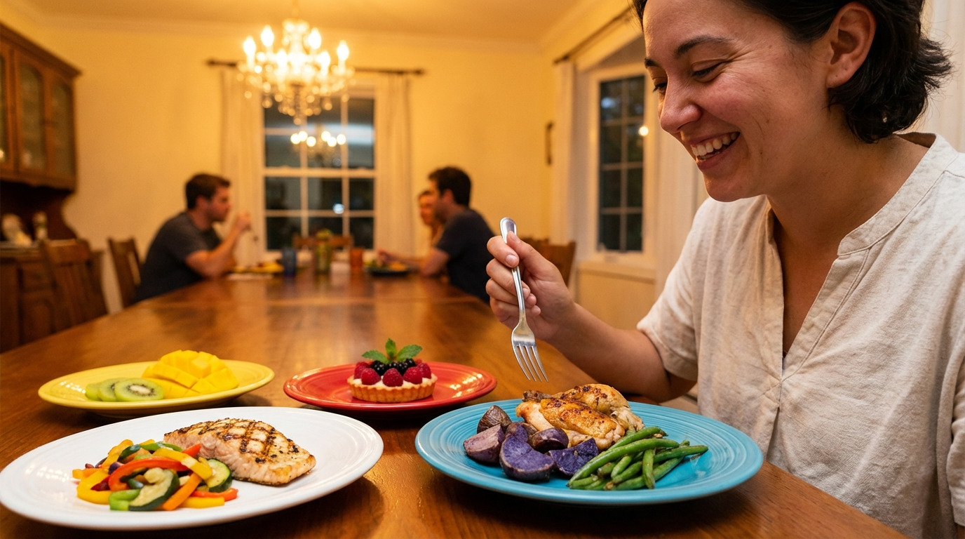 L'influenza dei colori nei piatti sulla percezione del cibo e sulla soddisfazione del consumo
