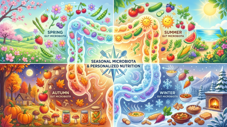 Le variazioni stagionali del microbiota intestinale e le loro implicazioni per la nutrizione personalizzata e il metabolismo