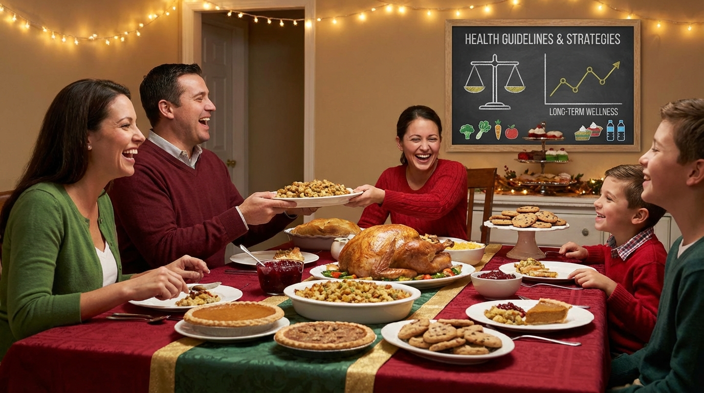Gestire l'alimentazione durante le festività per preservare la salute a lungo termine: strategie e consigli utili