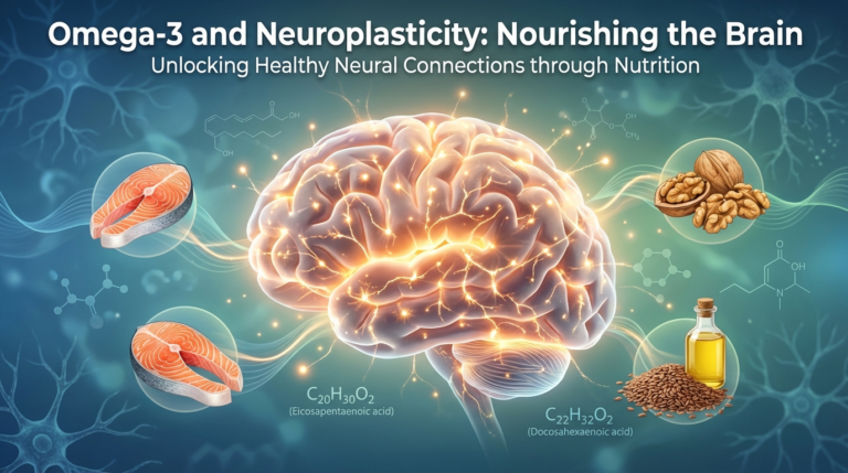 Omega-3: Un Nutriente Chiave per Sostenere la Neuroplasticità e la Salute Cognitiva