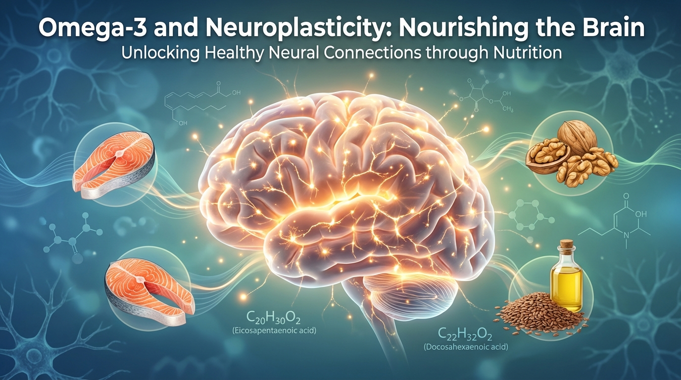Omega-3: Un Nutriente Chiave per Sostenere la Neuroplasticità e la Salute Cognitiva