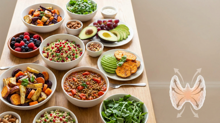 Dieta plant-based: benefici e rischi per la salute della tiroide e il bilancio energetico
