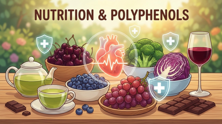 Polifenoli: Benefici per il sistema immunitario e la longevità dalla dieta vegetale
