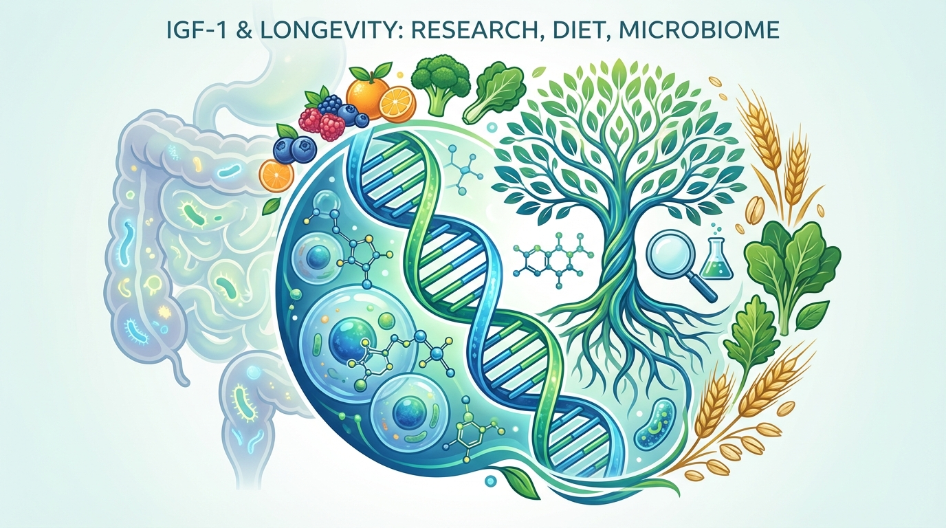 Il ruolo del fattore di crescita insulino-simile IGF-1 nella longevità e nella prevenzione delle malattie croniche: l'impatto della dieta e del microbiota intestinale.