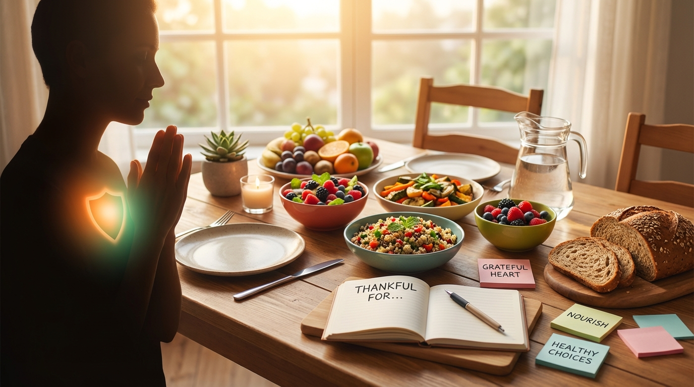 La gratitudine influisce sulle scelte alimentari e sul sistema immunitario, secondo nuovi studi