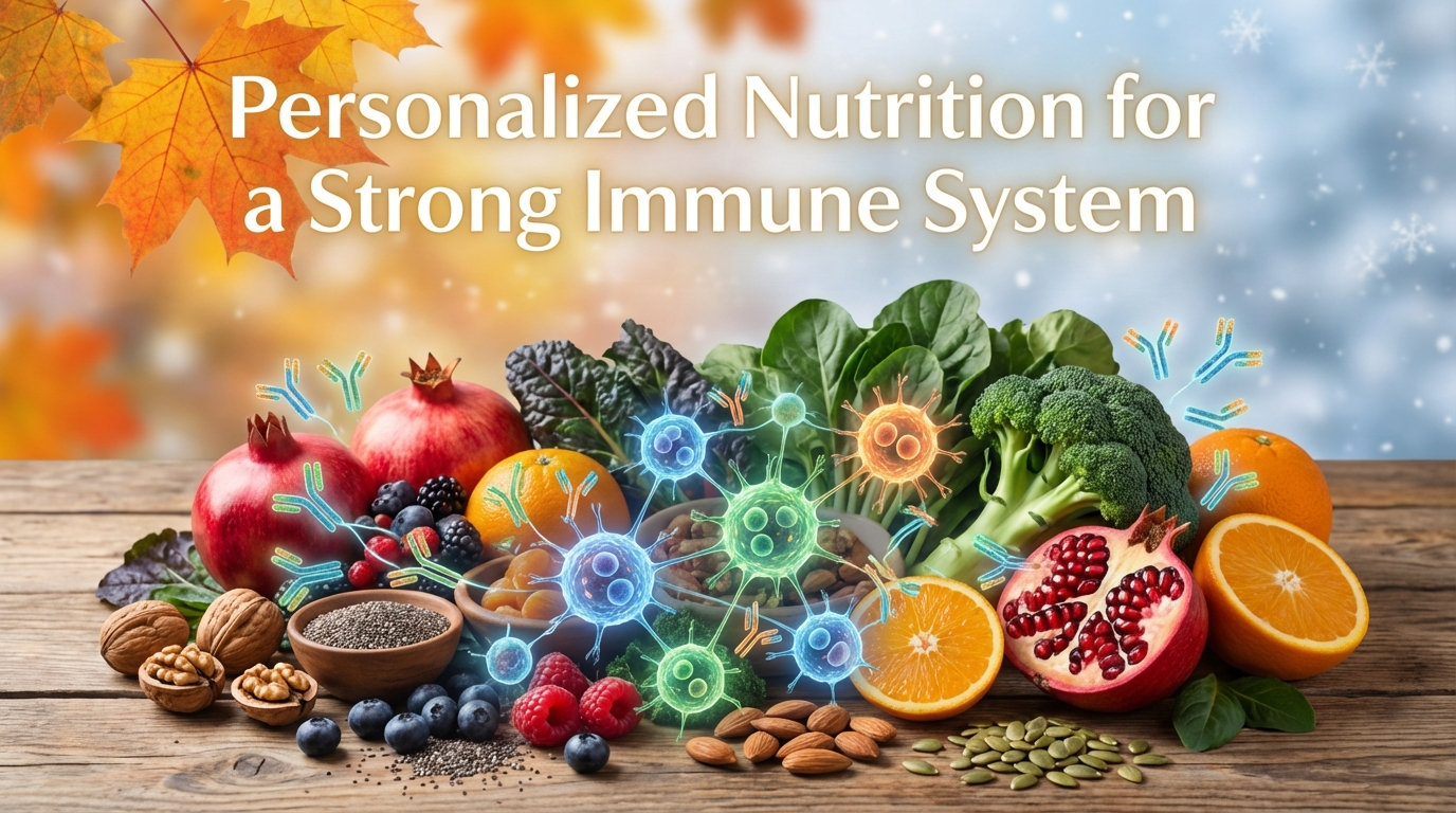 Nutrizione personalizzata: strategie per potenziare il sistema immunitario durante i cambiamenti stagionali
