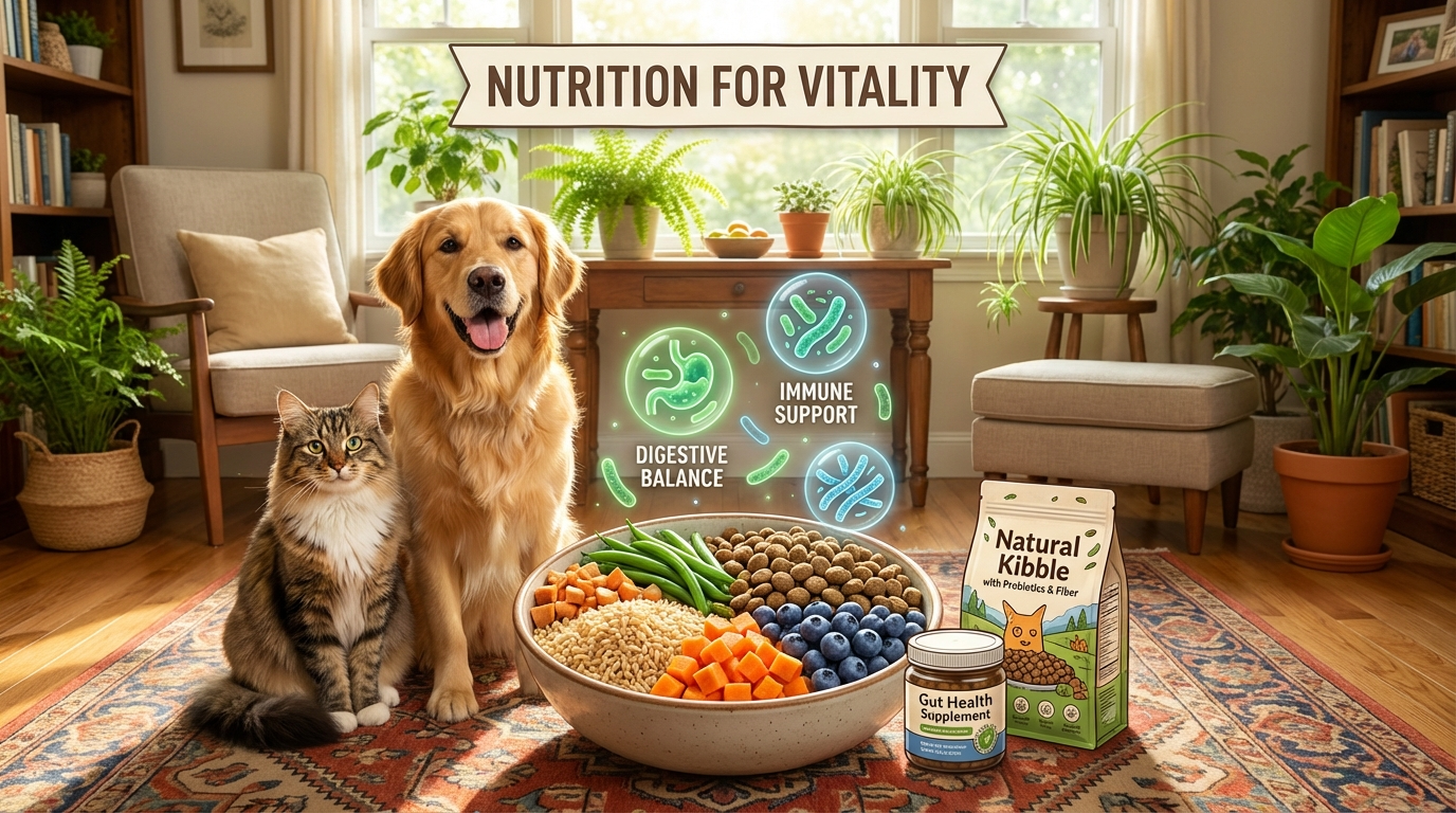 Alimentazione e salute gastrointestinale negli animali domestici: un legame fondamentale per il benessere reciproco con i proprietari