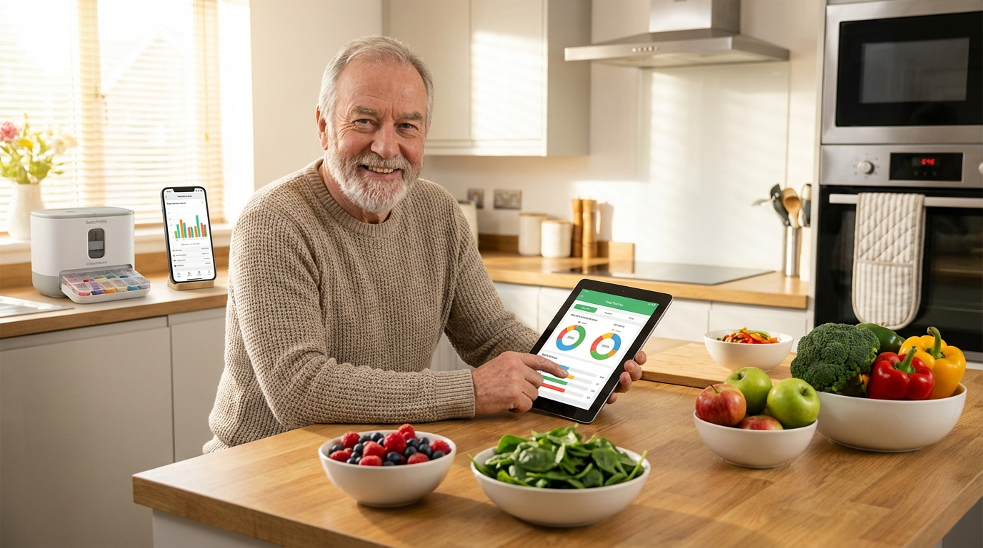 Tecnologia Assistiva per Migliorare l'Aderenza a Diète Salutari negli Anziani