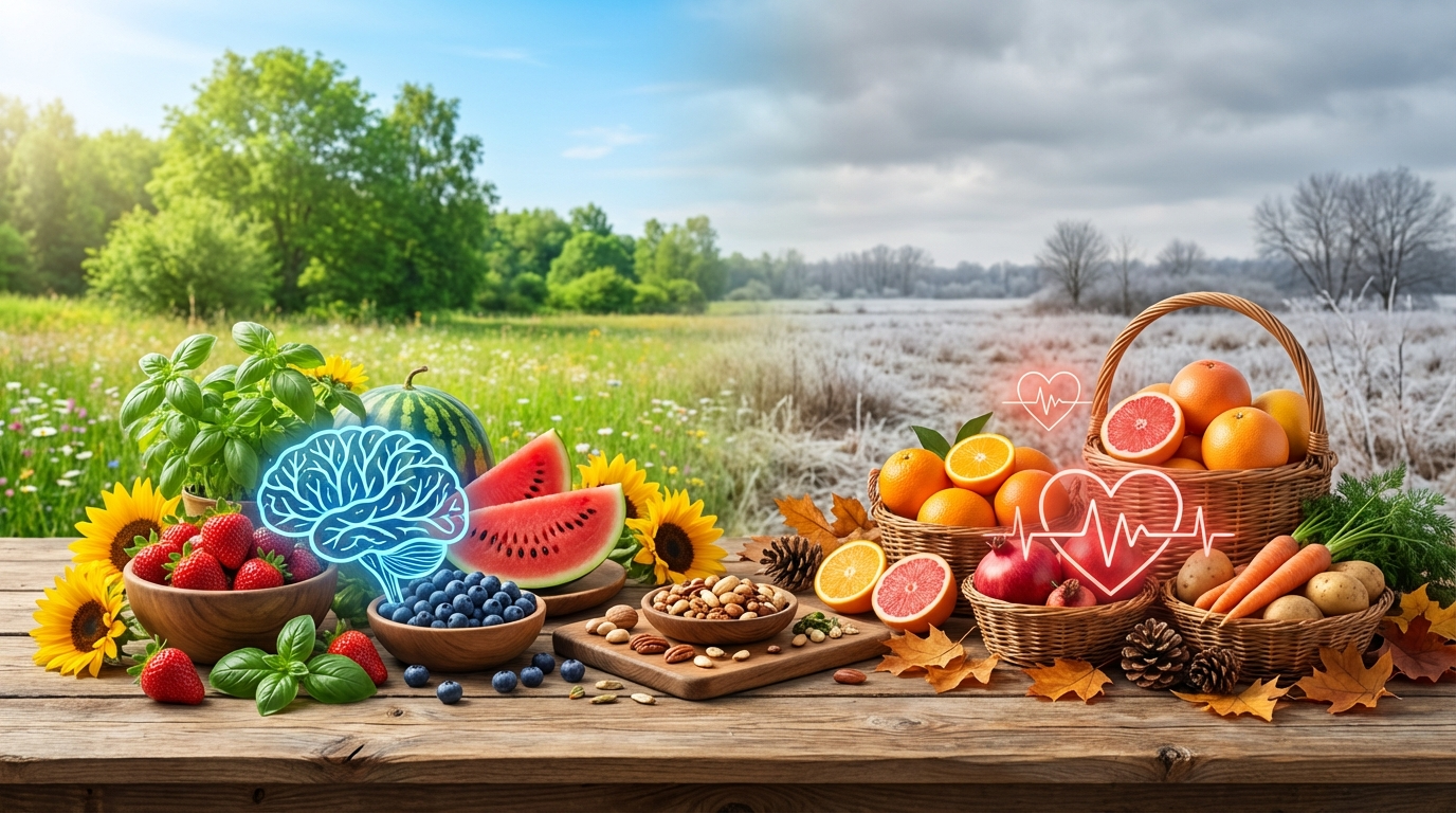 L'impatto della stagionalità degli alimenti sulla salute mentale: evidenze e considerazioni