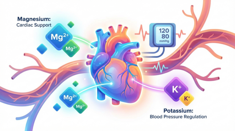 Micronutrienti essenziali come magnesio e potassio cruciali per la salute cardiovascolare