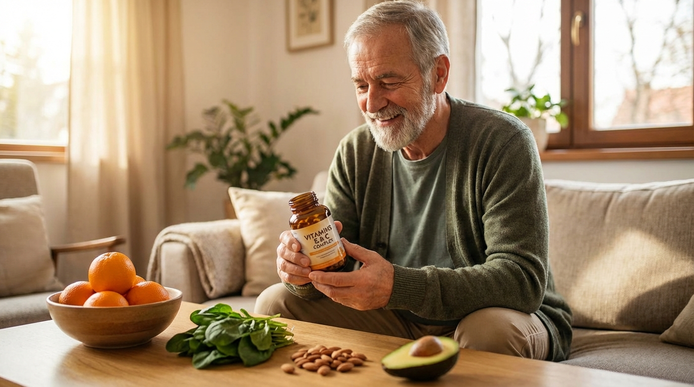 Vitamine E e C: il loro ruolo nell'immunità degli anziani e l'importanza di un'alimentazione equilibrata