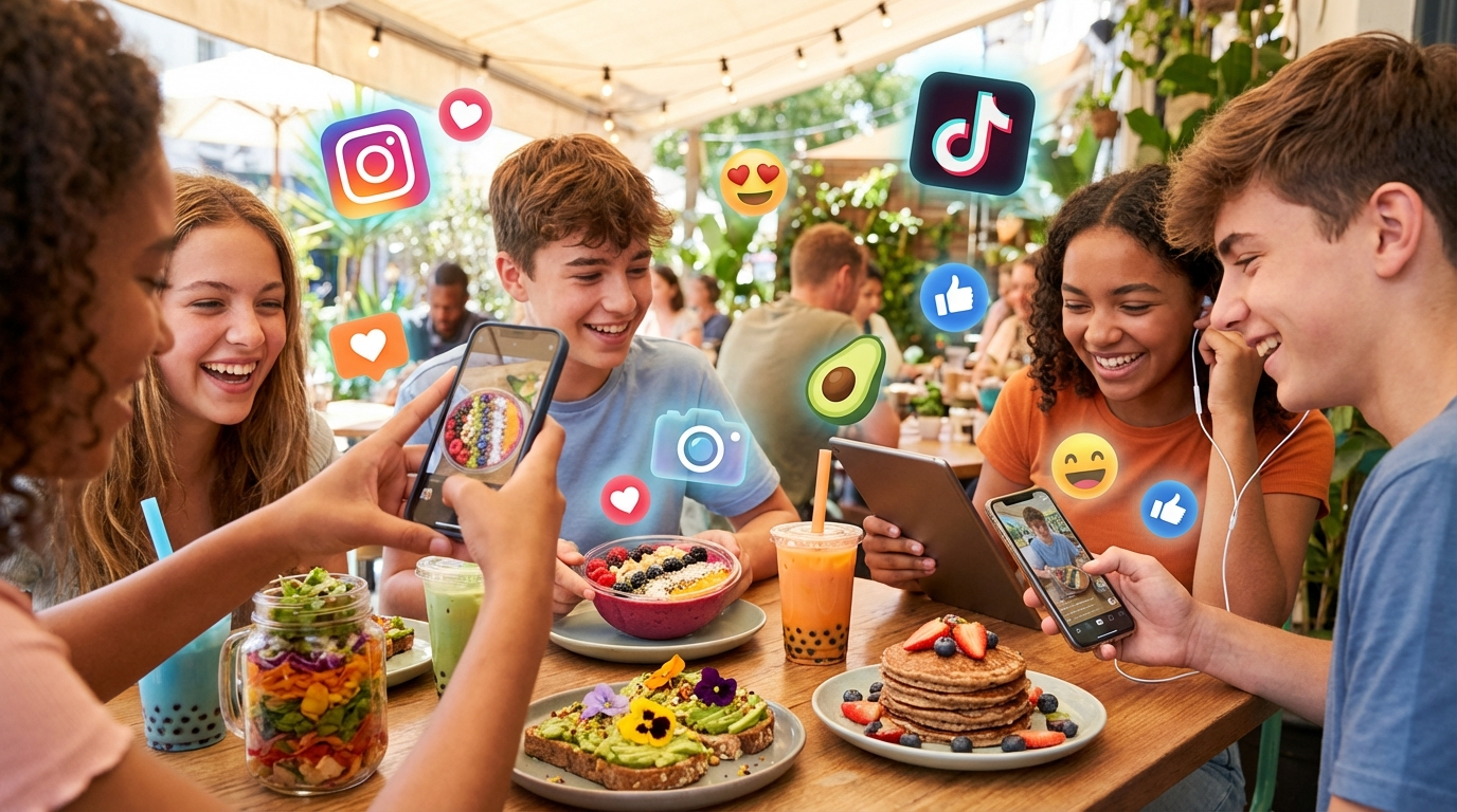 L'impatto delle tecnologie di comunicazione sulle scelte alimentari dei teenager e le implicazioni per la salute