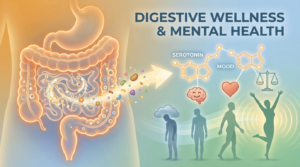 Enzimi digestivi e salute mentale: come una buona digestione influisce sui livelli di serotonina