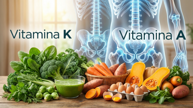 Il ruolo delle vitamine K e A nella prevenzione dell'osteoporosi e nella salute ossea generale