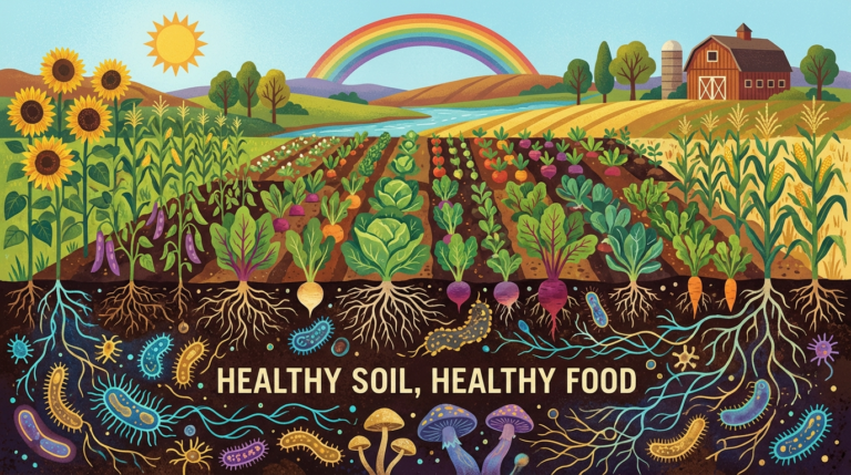 L'importanza della microbiologia del suolo per la qualità nutrizionale degli alimenti sostenibili