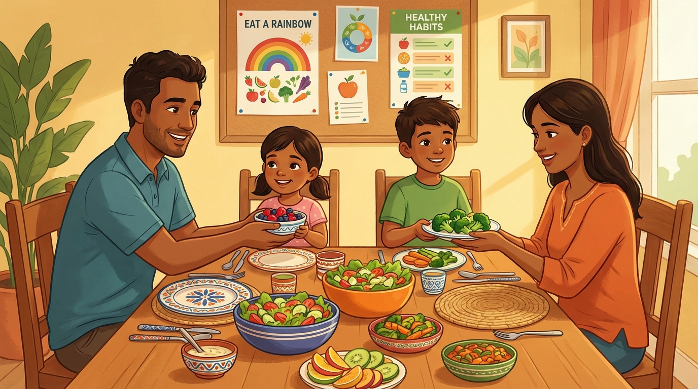 L'Influenza delle Abitudini Alimentari dei Genitori sulla Salute Nutrizionale dei Bambini: Fattori Psicologici e Culturali in Gioco