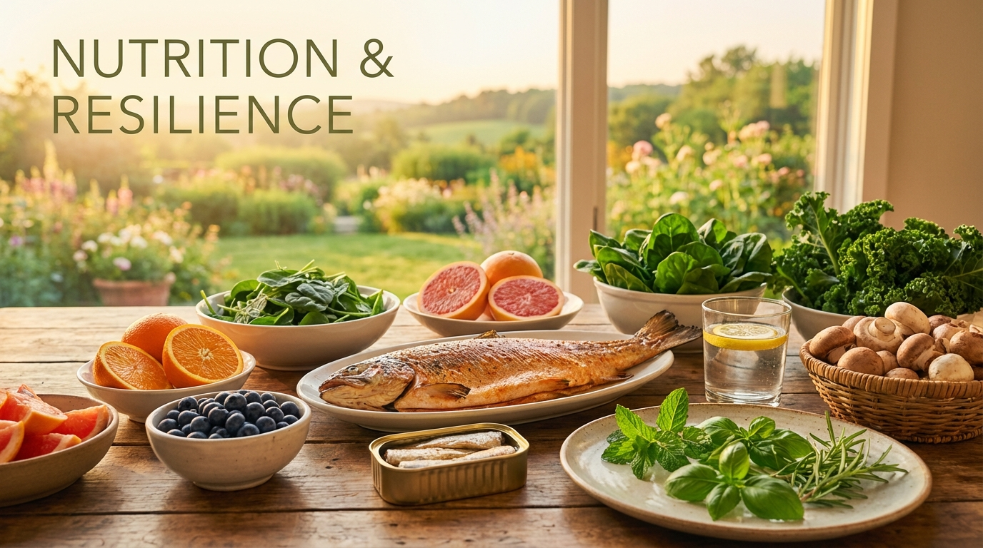 L'alimentazione come chiave per aumentare la resilienza di fronte a stress e traumi