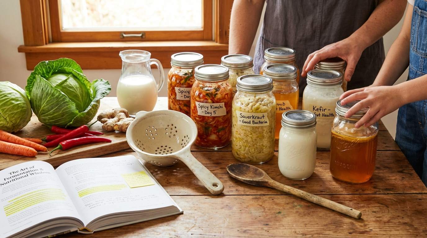 La fermentazione casalinga come strumento di educazione nutrizionale e promozione della salute nella comunità